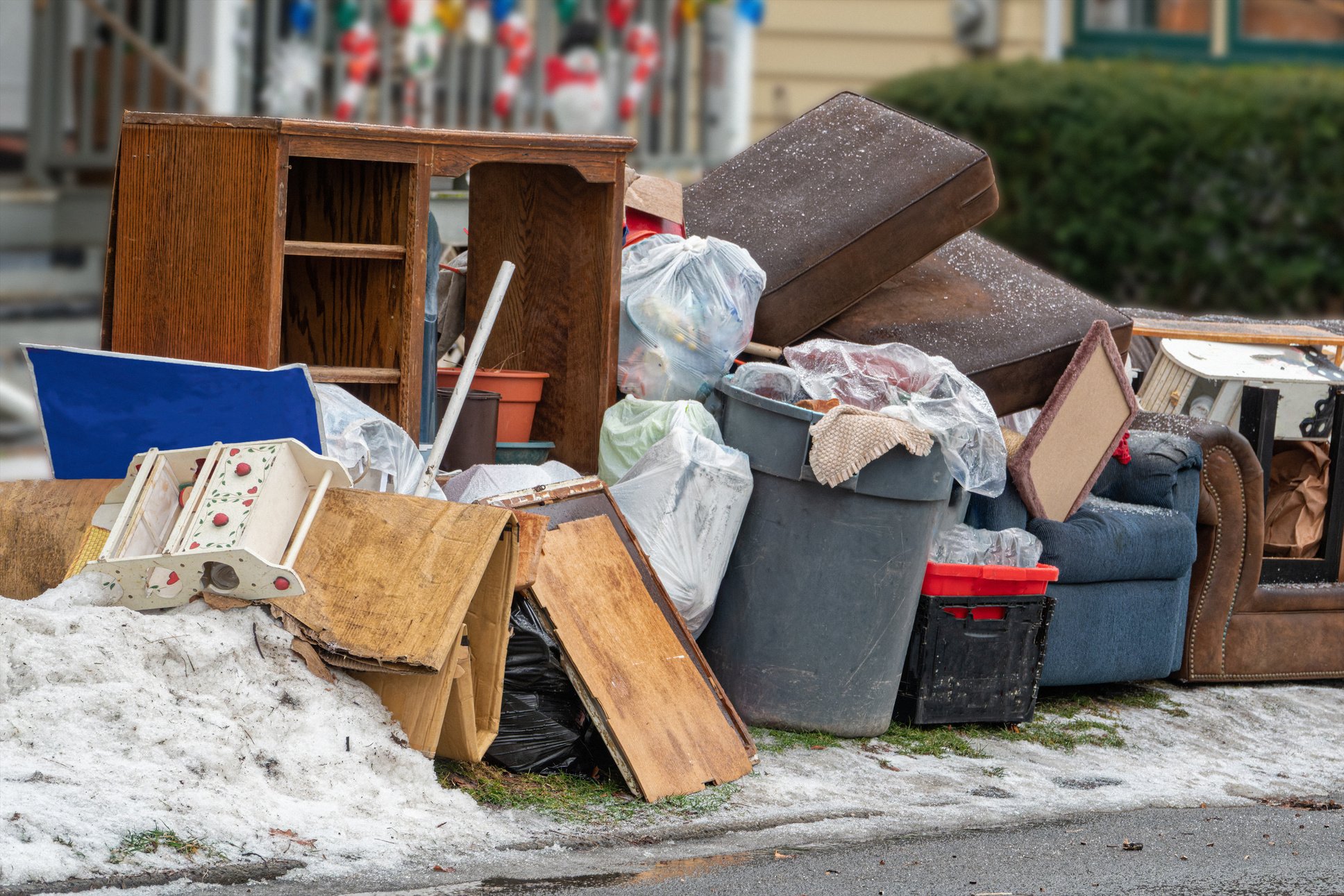 Eviction Furniture on Curb